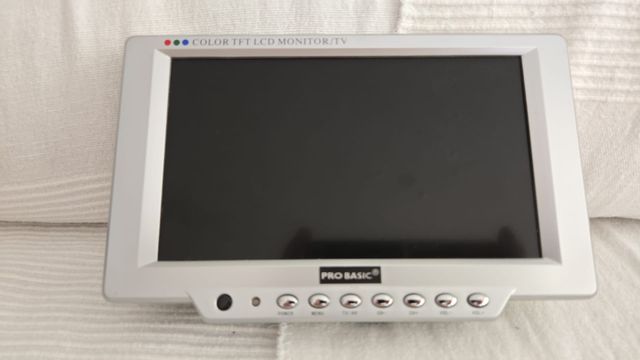 + Mini TV LCD a colori TFT Pro Basic da 7" (NO TDT)