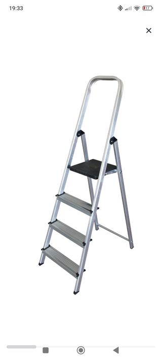 Escalera de aluminio plegable