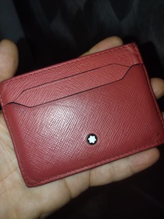 Billetera Montblanc Roja