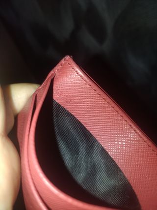 Billetera Montblanc Roja