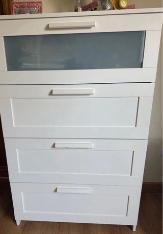 Mueble 4 cajones Ikea blanco