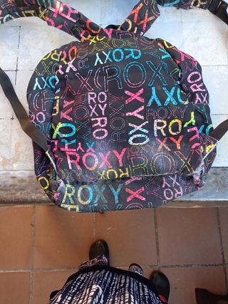 Mochila Roxy con estampado