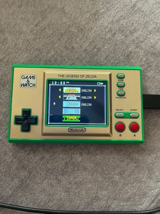 Nintendo Game & Watch Zelda + Soporte