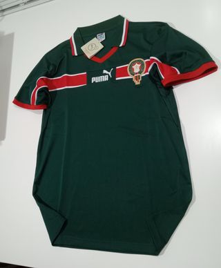 Camiseta Retro Marruecos 1998 Puma