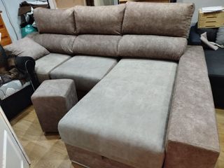 Sofá cama esquinero chaise longue