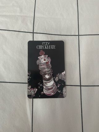 Photocard Yeji ITZY Checkmate Original