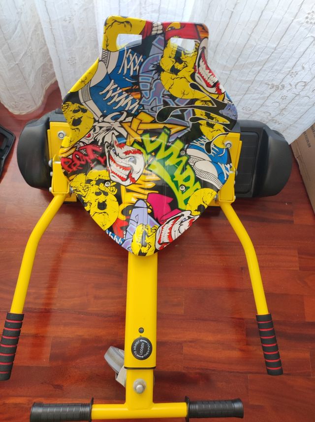 Hoverboard y silla de paseo