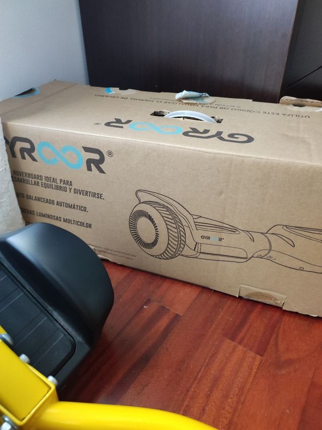 Hoverboard y silla de paseo