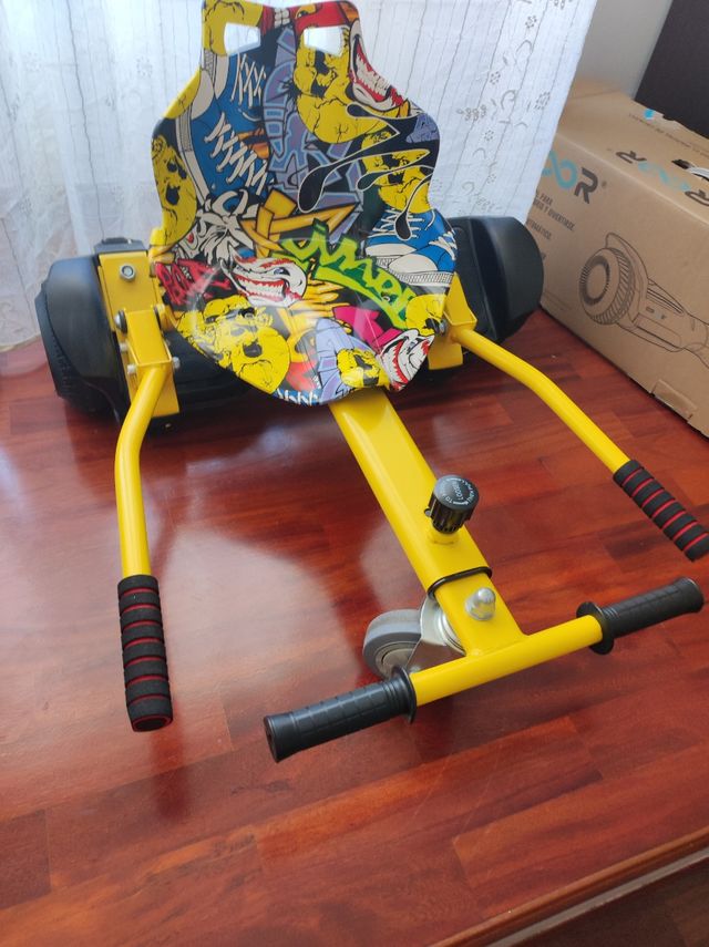 Hoverboard y silla de paseo