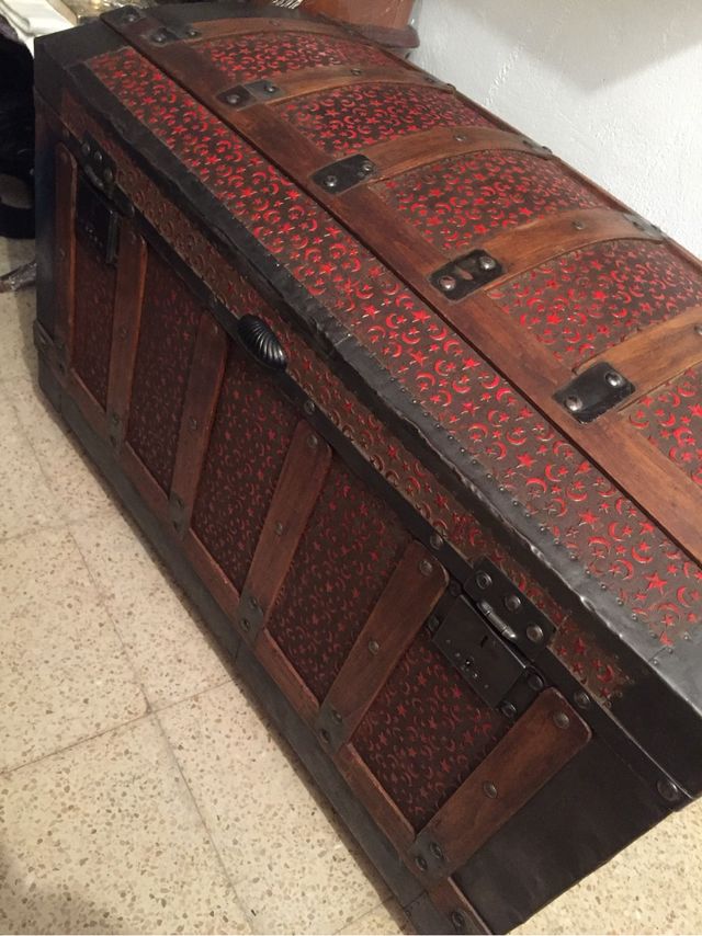 Baúl antiguo restaurado