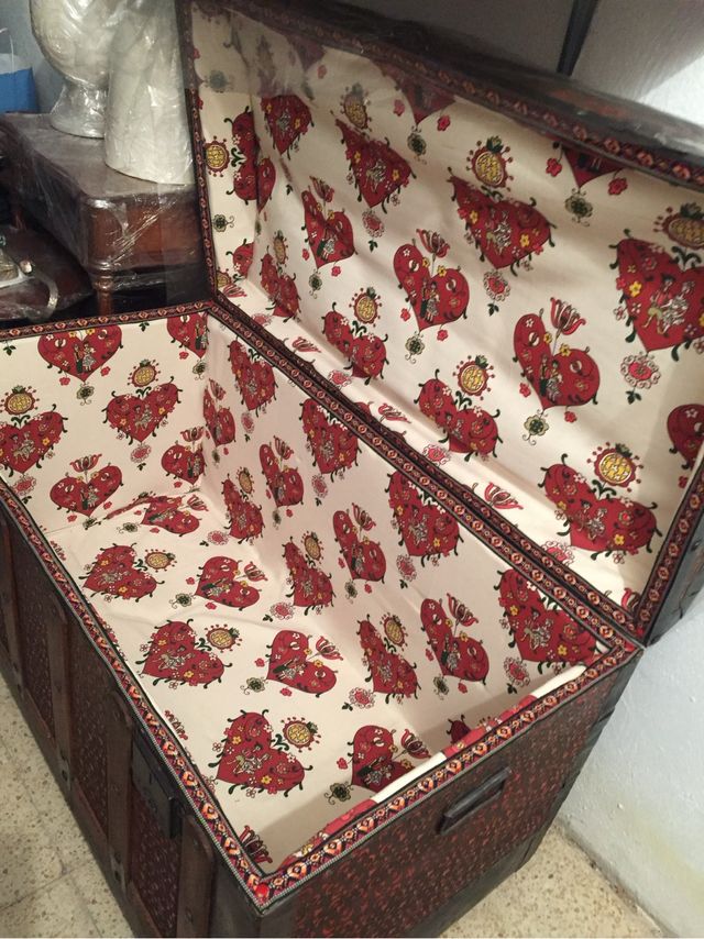 Baúl antiguo restaurado