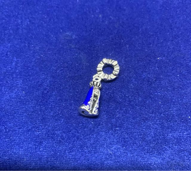 Charm Virgen María Plata pulsera Pandora collar