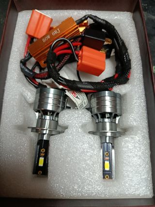Bombillas LED H7 con Resistencias