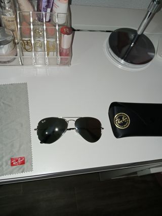Gafas Ray-Ban Aviador Plata 