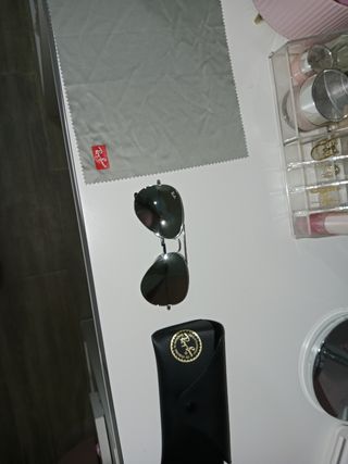 Gafas Ray-Ban Aviador Plata 