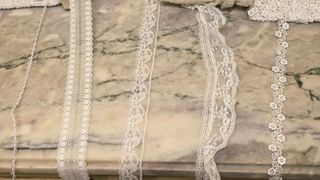 Lote de encaje blanco para manualidades 9