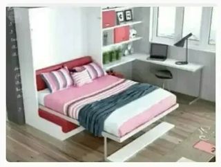 CAMA ABATIBLE VERTICAL CON SOFÁ
