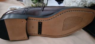 Scarpe eleganti in pelle bordeaux