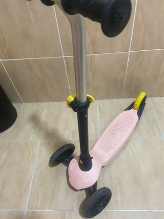 Patinete 3 Ruedas Niña Rosa