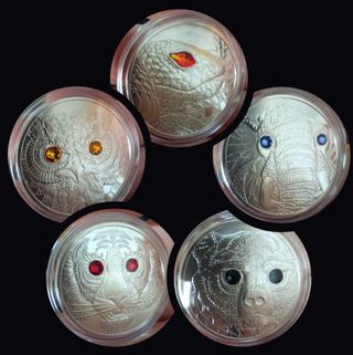 Colección Monedas Austria Ojos del Mundo