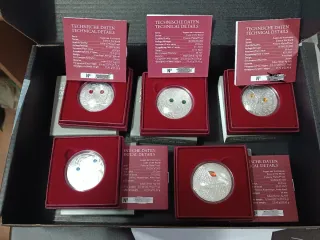 Colección Monedas Austria Ojos del Mundo