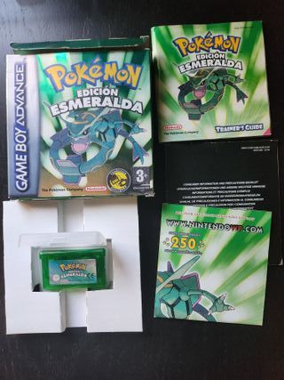 Pokémon Esmeralda Nintendo GBA RPG