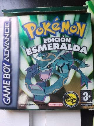 Pokémon Esmeralda Nintendo GBA RPG