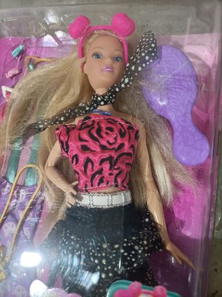 💰 - Barbie muñeca pelo extralargo accesorios