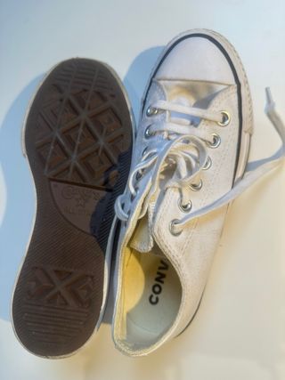 Converse Plataforma Blancas