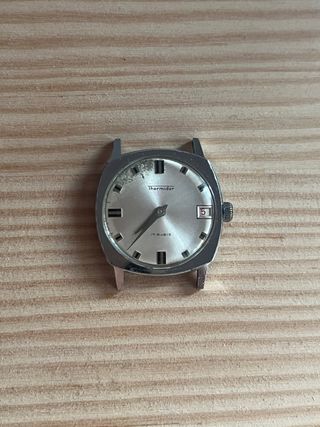 Reloj Thermidor Cuerda Swiss Made Plata