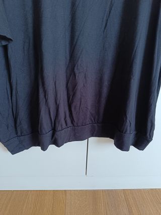 Camiseta Negra Encuentro con Pedrería Talla L