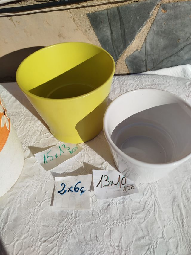 Maceteros Cerámica .