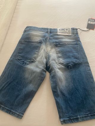 Pantalón corto vaquero chico