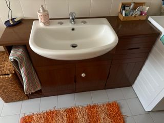 Regalo mobile bagno completo con lavandino