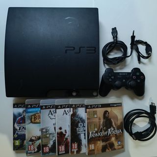 Sony PS3 Console + Controller+ 6 Giochi - Completa
