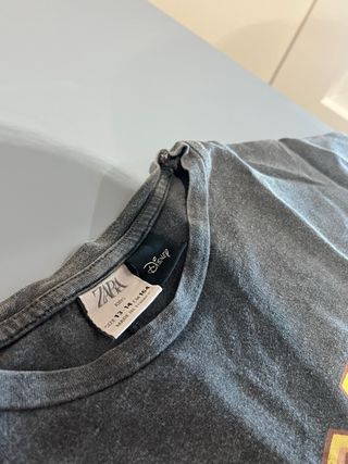 Camiseta Zara con Chip de La Bella y La Bestia