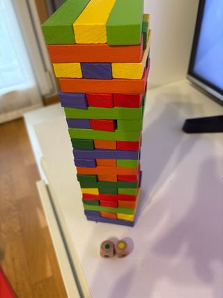 La Torre de Aquamarine Juego de Mesa - Jenga