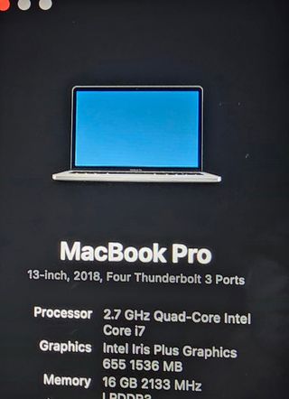 MacBook Pro 13 Touch Bar 2017 1TB Plata. 1,37kg