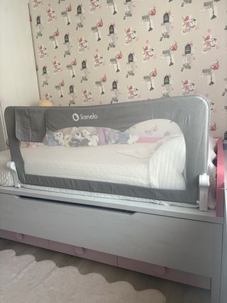 Barrera de cama infantil Lionelo