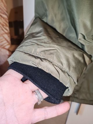 Parka uomo verde oliva