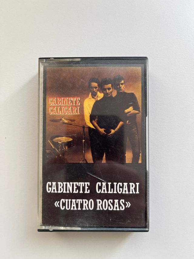 Cinta Cassette Gabinete Caligari Cuatro Rosas