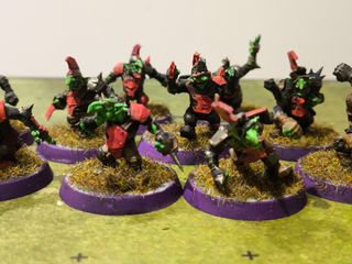 Figuras Blood Bowl equipo goblin