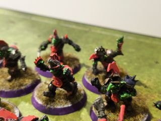Figuras Blood Bowl equipo goblin