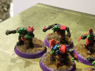 Figuras Blood Bowl equipo goblin