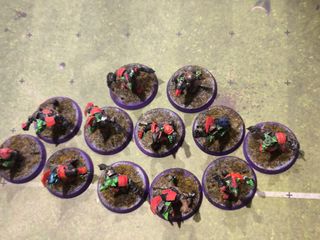 Figuras Blood Bowl equipo goblin