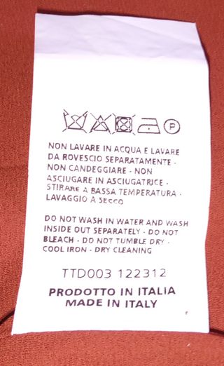 Blazer lungo Conbipel rosso