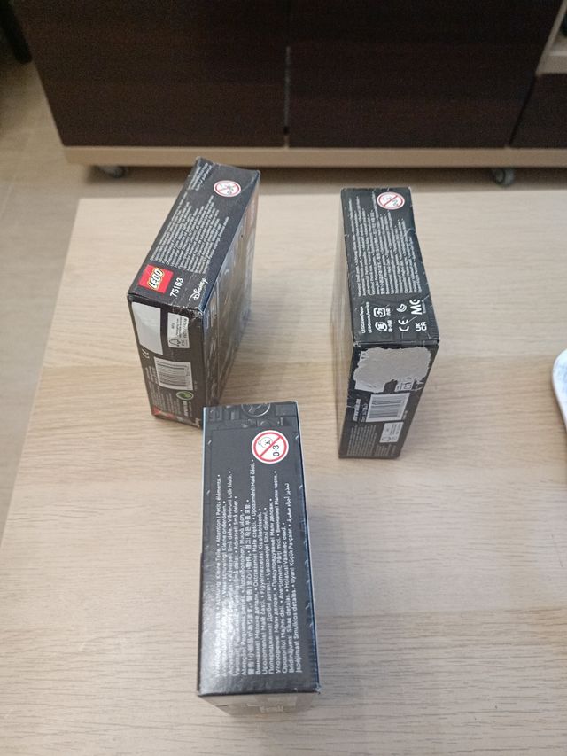 Lote 3 Lego Star Wars Microfighters