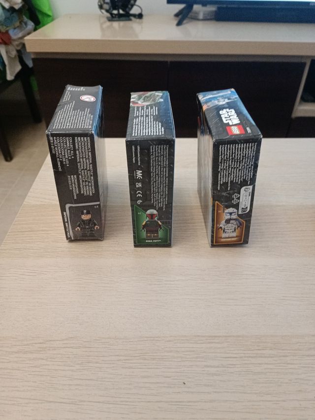 Lote 3 Lego Star Wars Microfighters