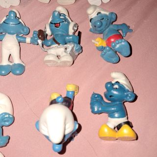 Lotto 20 Puffi schleich
