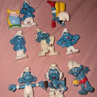 Lotto 20 Puffi schleich
